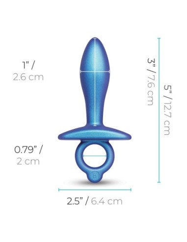 B-VIBE SLIDE SILICONE BUTT PLUG