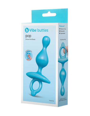 B-VIBE POP SILICONE ANAL BEADS