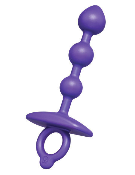 B-VIBE CREMALLERA DE SILICONA BOLAS ANALES