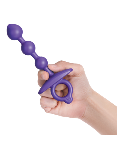 B-VIBE ZIP SILICONE ANAL BEADS