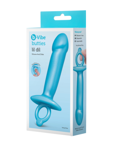 B-VIBE LIL DIL SILICONE ANAL DILDO