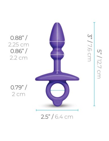 B-VIBE TAPÓN ANAL DE SILICONA DART