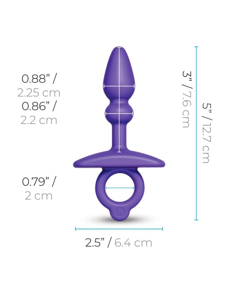 B-VIBE DART SILICONE ANAL PLUG