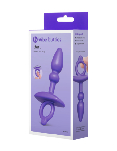 B-VIBE TAPÓN ANAL DE SILICONA DART