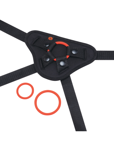 B-VIBE BEGINNERS STRAP-ON HARNESS SET WITH 5 INCH SILICONE DILDO PEG