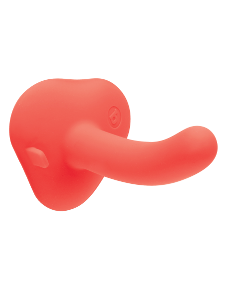 B-VIBE JUEGO DE ARNÉS CON CORREA PARA PRINCIPIANTES CON CLAVIJA DE CONSOLADOR DE SILICONA DE 5 PULGADAS