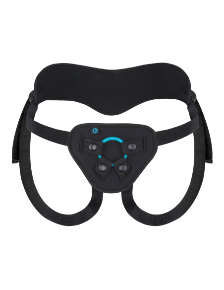 B-VIBE JUEGO DE ARNÉS CON CORREA PARA TODOS LOS CUERPOS CON CLAVIJA DE CONSOLADOR DE SILICONA DE 6 PULGADAS