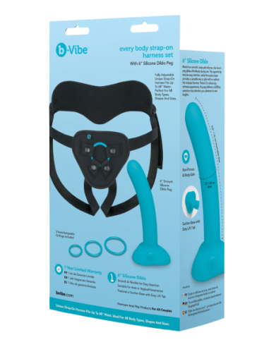 B-VIBE JUEGO DE ARNÉS CON CORREA PARA TODOS LOS...