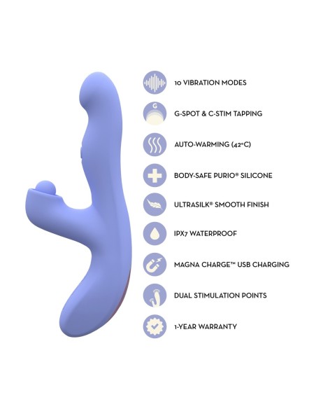 BLUSH COLLECTION SIMONE TAPPING RABBIT BLUE