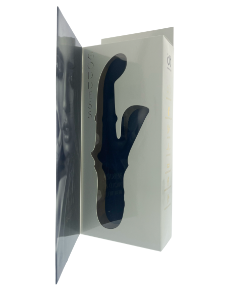 GODDESS IRIS DUO VIBRATOR WITH SLIDING BEAD