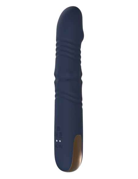 DIOSA AFRODITE VIBRADOR DE SUBIDA Y BAJADA CON CUENTAS GIRATORIAS