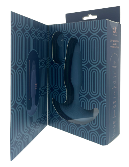 PULZ PHOEBE UP & DOWN ANAL VIBRATOR WITH REMOTE CONTROL