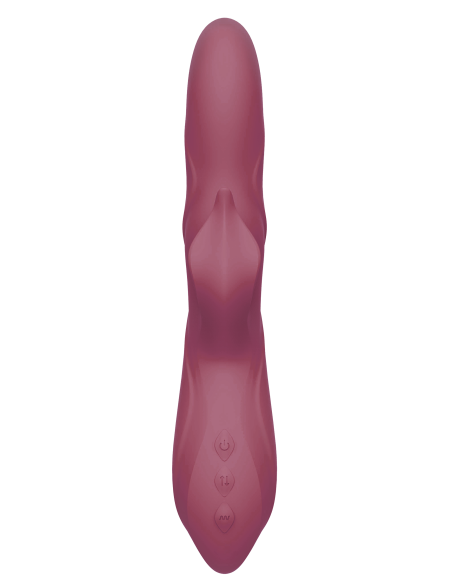 PULZ MORGAN UP AND DOWN DUO VIBRATOR WITH ROTATING BEADS