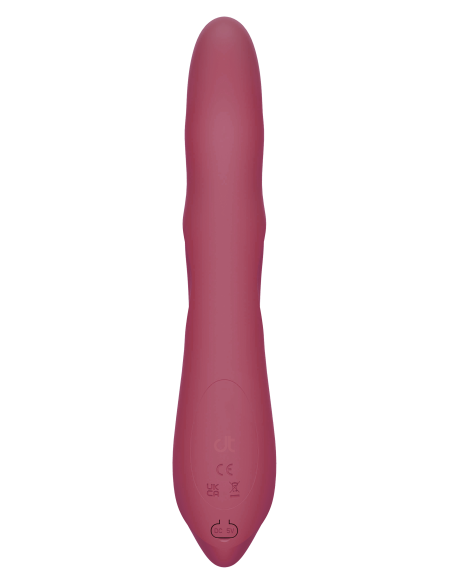VIBRADOR PULZ MORGAN UP AND DOWN DUO CON CUENTAS GIRATORIAS
