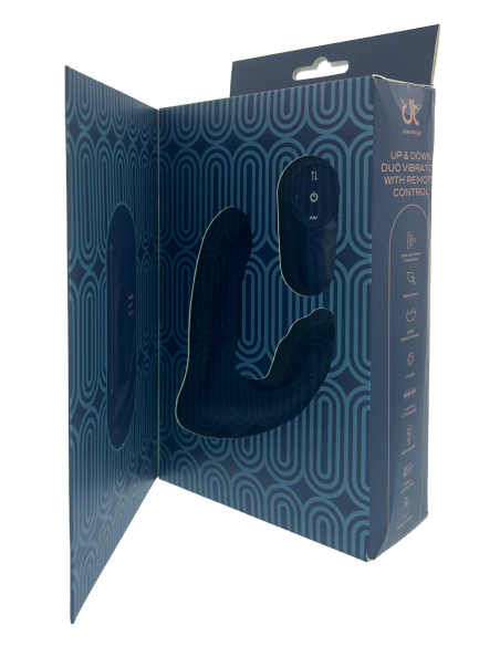 PULZ BLAKE UP&DOWN DUO VIBRATOR WITH REMOTE CONTROL