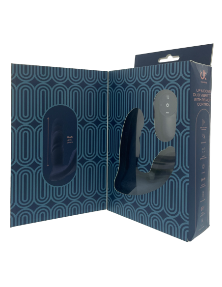 VIBRADOR PULZ BLAKE UP&DOWN DUO CON MANDO A DISTANCIA