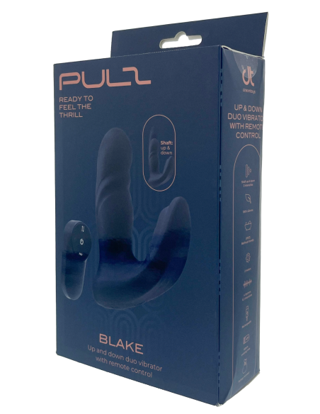 PULZ BLAKE UP&DOWN DUO VIBRATOR WITH REMOTE CONTROL