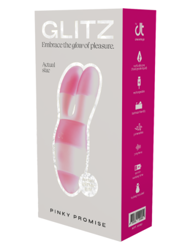 ESTIMULADOR DE VIAJE GLITZ PINKY PROMISE