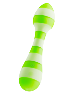 GLITZ GREEN GIRL TRAVEL WAND MASSAGER 2