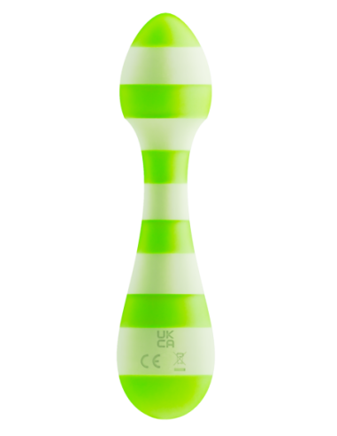 GLITZ GREEN GIRL TRAVEL WAND MASSAGER