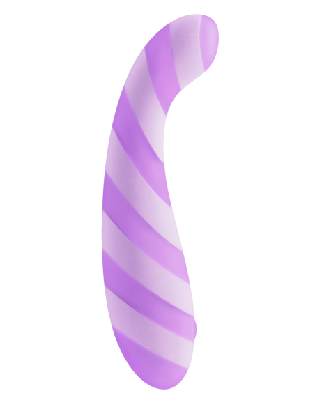 VIBRADOR DE PUNTO G GLITZ PURPLE PLEASURE