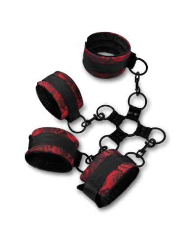 BESOS SECRETOS ROSEGASM JUEGO DE HOGTIE DE 5...