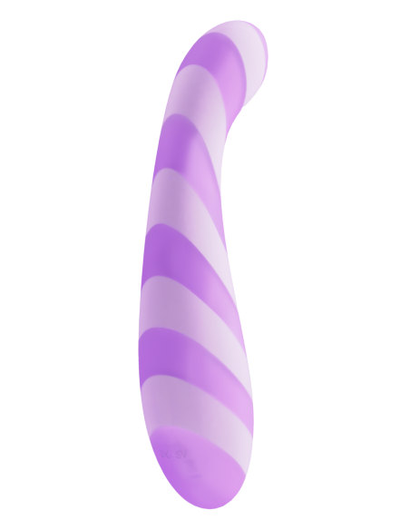 VIBRADOR DE PUNTO G GLITZ PURPLE PLEASURE