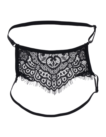SPORTSHEETS SEX AND MISCHIEF VEILED VISION LACE BLINDFOLD