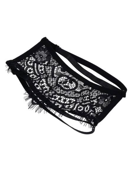 SPORTSHEETS SEX AND MISCHIEF VEILED VISION LACE BLINDFOLD