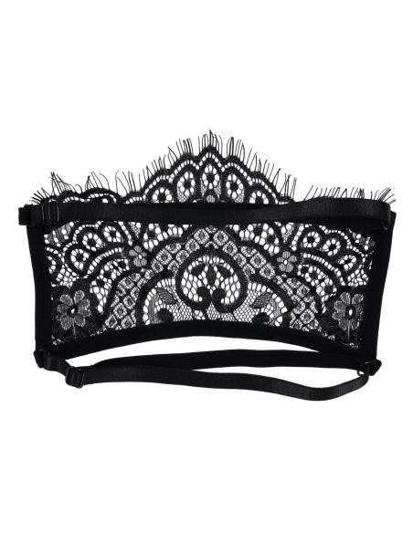 SPORTSHEETS SEX AND MISCHIEF VEILED VISION LACE BLINDFOLD