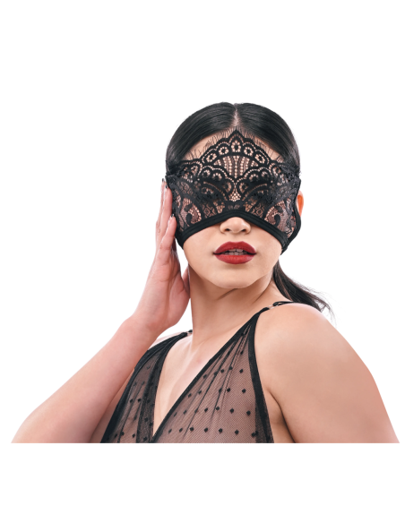 SPORTSHEETS SEX AND MISCHIEF VEILED VISION LACE BLINDFOLD