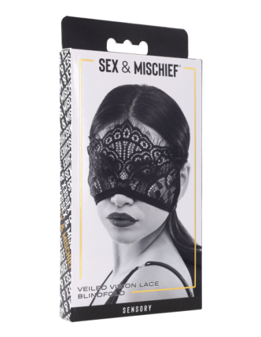 SPORTSHEETS SEX AND MISCHIEF VEILED VISION LACE...