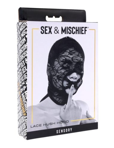 SPORTSHEETS SEX AND MISCHIEF LACE HUSH HOOD