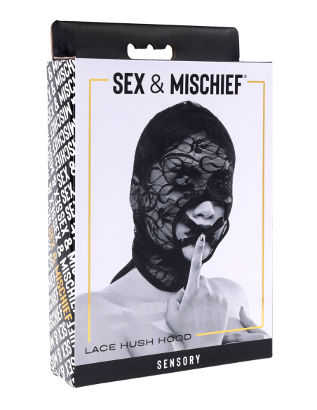 SPORTSHEETS SEX AND MISCHIEF LACE HUSH HOOD