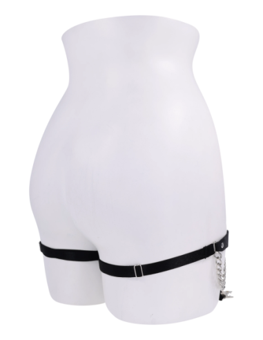 SPORTSHEETS SEX AND MISCHIEF CHAIN LACE GARTERS