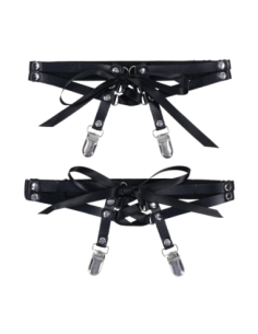 SPORTSHEETS SEX AND MISCHIEF LACED UP GARTERS