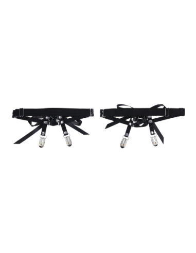 SPORTSHEETS SEX AND MISCHIEF LACED UP GARTERS