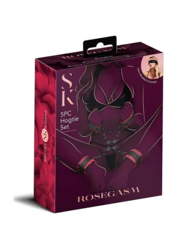 BESOS SECRETOS ROSEGASM JUEGO DE HOGTIE DE 5...