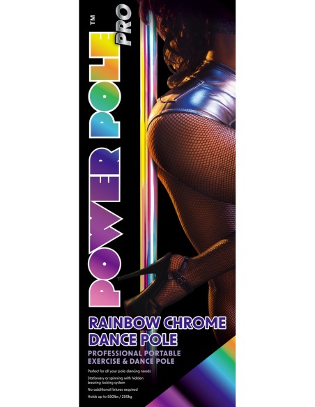 POWER POLE RAINBOW CHROME POLE