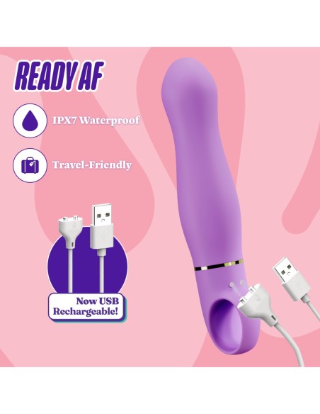 ARIA EMOCIONANTE VIBRACIÓN RECARGABLE AF 2.0 INDIGO