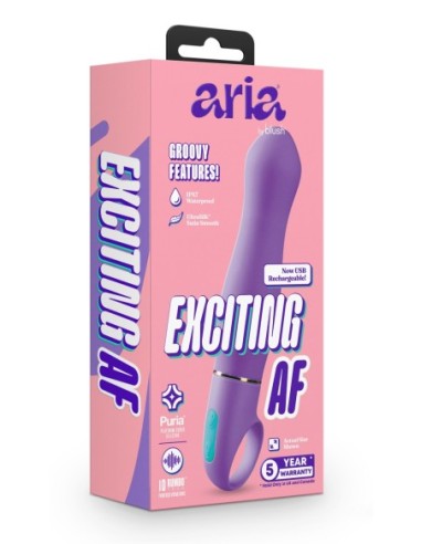 ARIA EXCITING AF 2.0 RECHARGEABLE VIBE INDIGO
