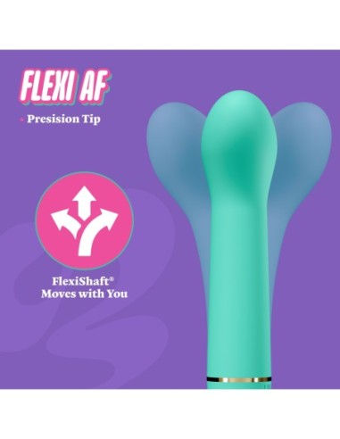 ARIA FLIRTY AF 2.0 RECHARGEABLE VIBE TEAL
