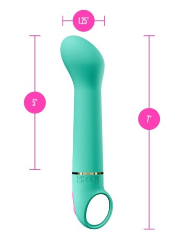 ARIA COQUETO AF 2.0 VIBRA RECARGABLE VERDE AZULADO