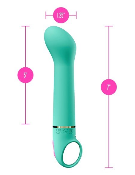 ARIA COQUETO AF 2.0 VIBRA RECARGABLE VERDE AZULADO