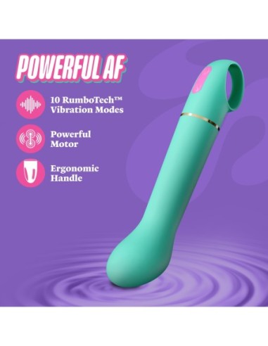 ARIA COQUETO AF 2.0 VIBRA RECARGABLE VERDE AZULADO