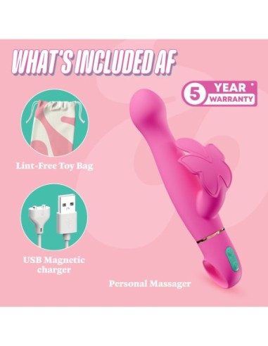 ARIA NAUGHTY AF 2.0 RECHARGEABLE VIBE PLUM