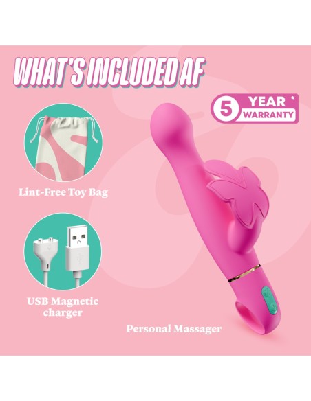 ARIA NAUGHTY AF 2.0 RECHARGEABLE VIBE PLUM