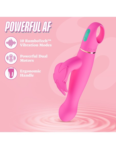 ARIA TRAVIESO AF 2.0 VIBRA RECARGABLE CIRUELA