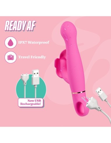 ARIA NAUGHTY AF 2.0 RECHARGEABLE VIBE PLUM