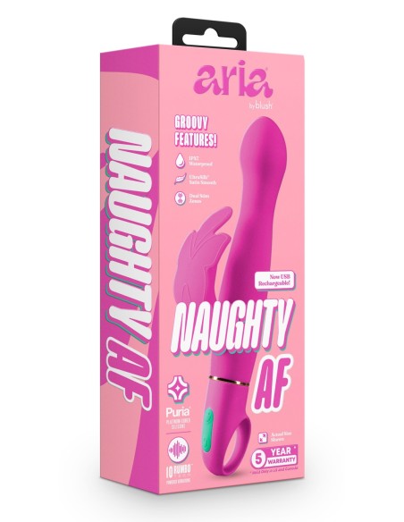 ARIA TRAVIESO AF 2.0 VIBRA RECARGABLE CIRUELA